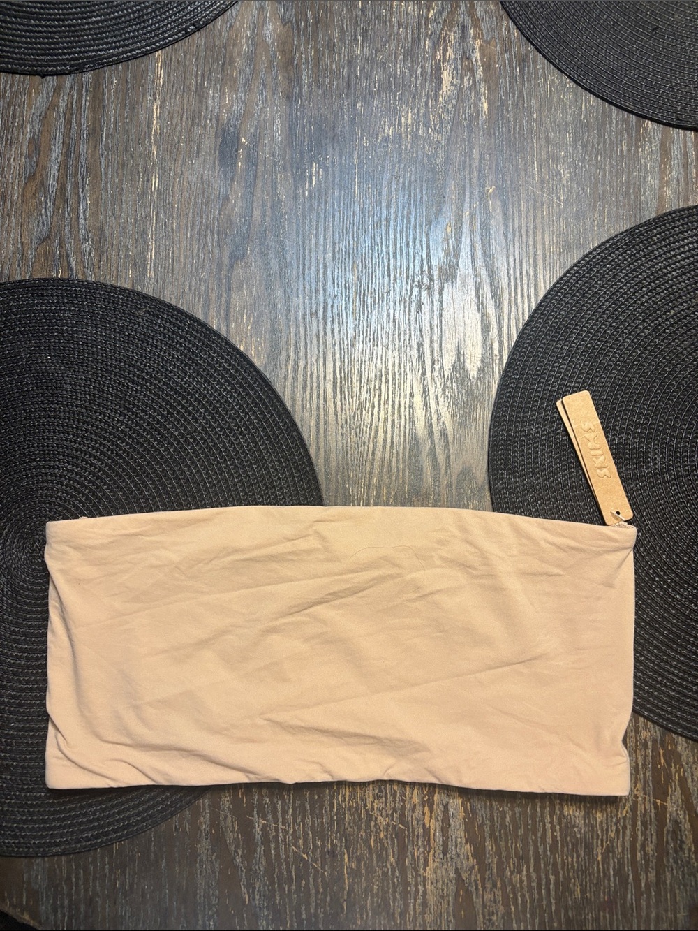 SKIMS Fits everybody Bandeau XL clay. NWT
